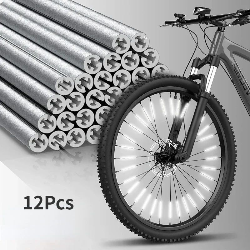 Spoke Reflector Set - 12 pz/set Tubo di Avvertimento Striscia
