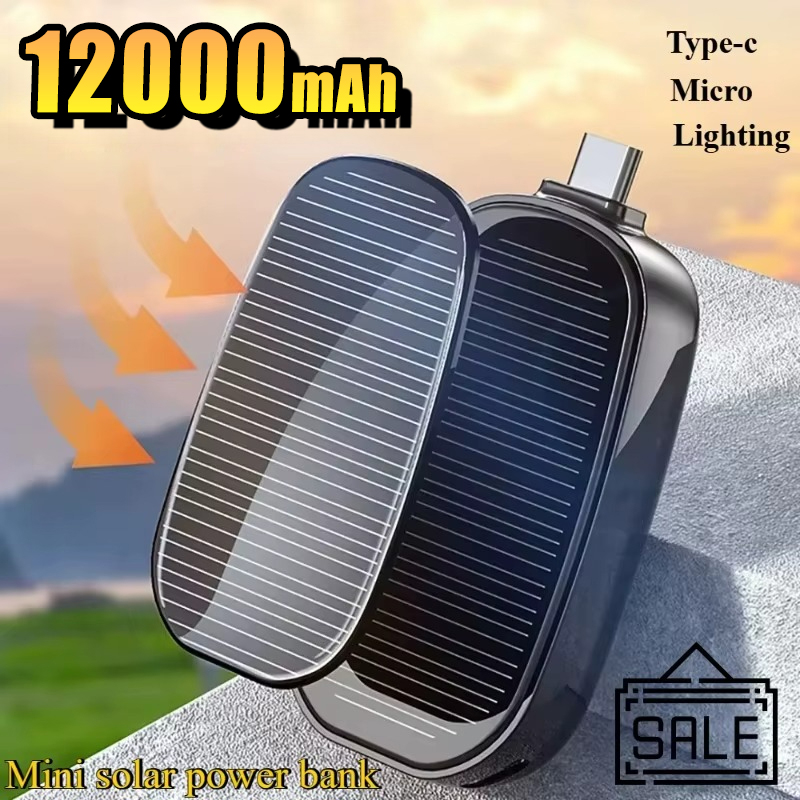 Usb Charger Dynamo - Mini power bank solare di emergenza,