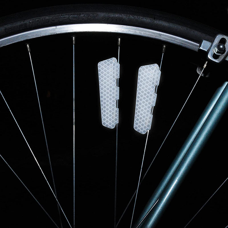 Spoke Reflector Set - 4 Pz/set Adesivo Riflettente per Bici