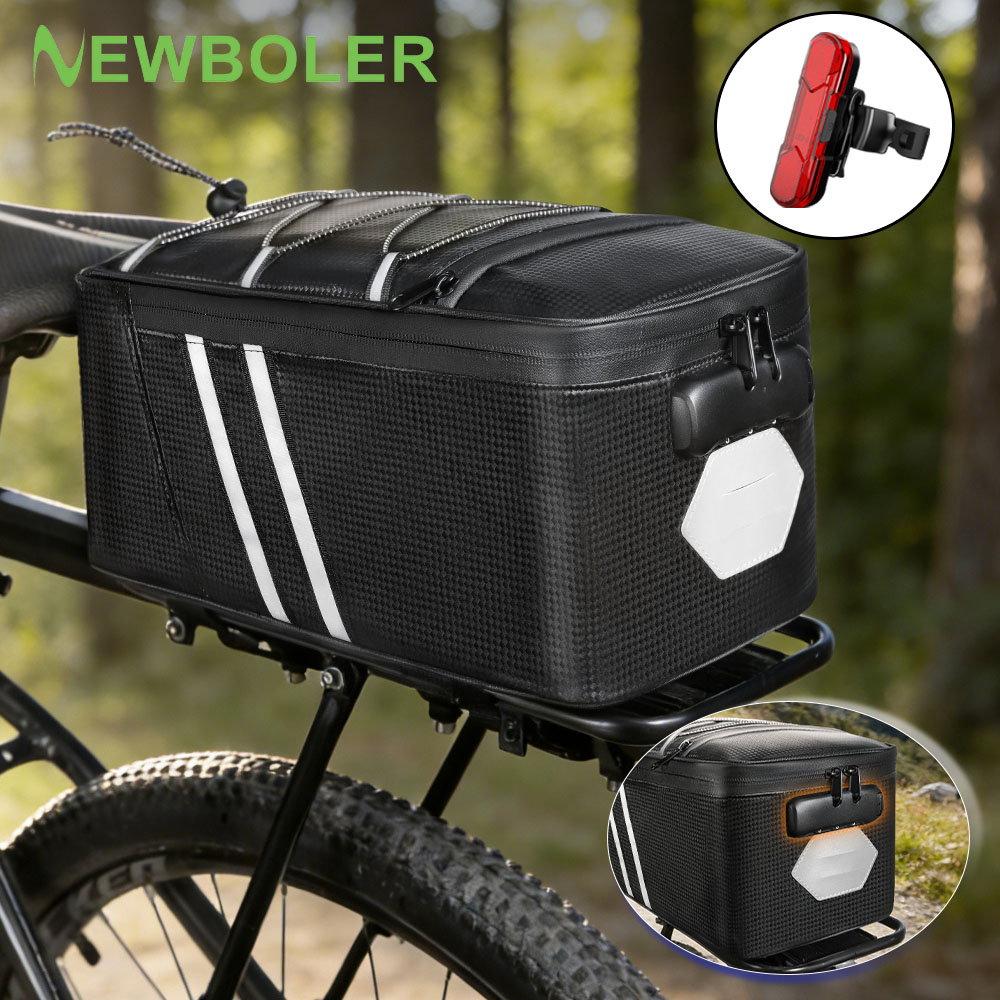 Panniers Waterproof Rear - Borsa Posteriore per Bicicletta con Serratura