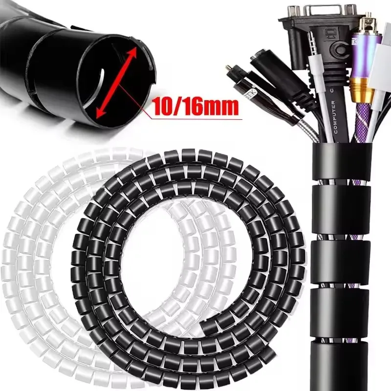 Cable Lock Flexible - 2M/1M Cavo a spirale flessibile Protezione