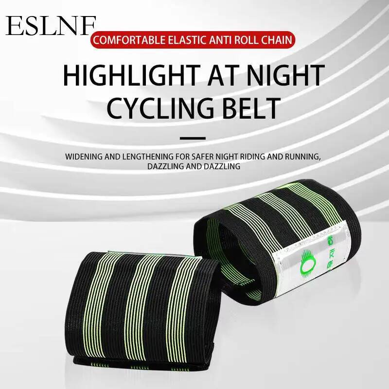 Commuting With Road Bike - Cinturini Riflettenti Universali ESLNF per Bicicletta,
