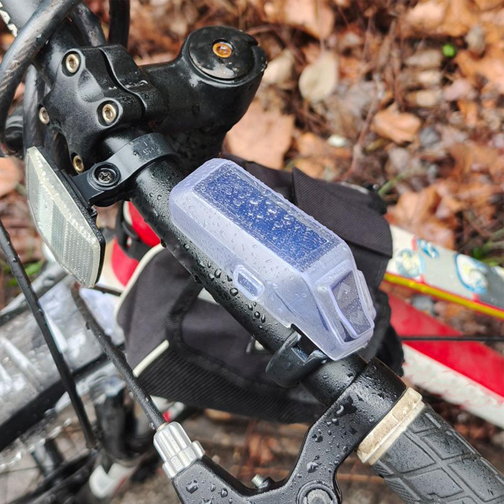 Commuting With Road Bike - Custodia Protettiva Trasparente Impermeabile per Display