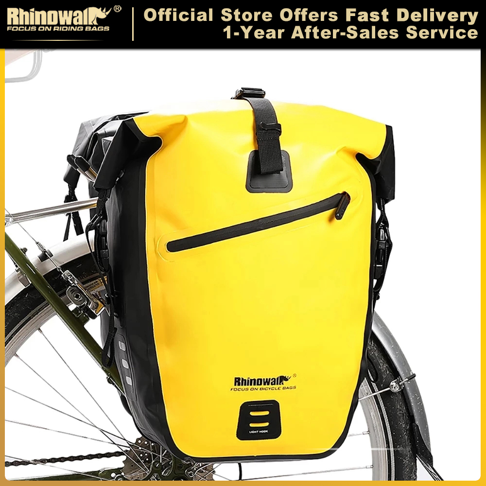 Cycling Journey - Borsa Impermeabile per Bicicletta Rhinowalk 20L/27L,