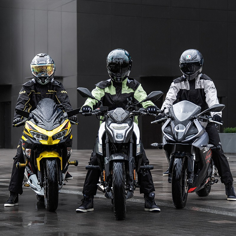Cycling Commute Pants - Completo Impermeabile per Moto Oxford, Giacca