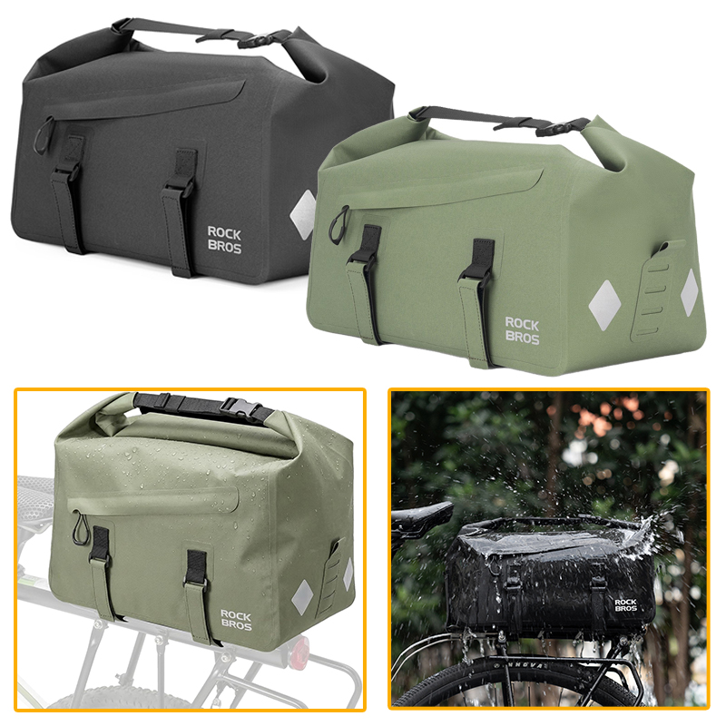 Panniers Waterproof Rear - Borsa da Sella per Bicicletta Espandibile