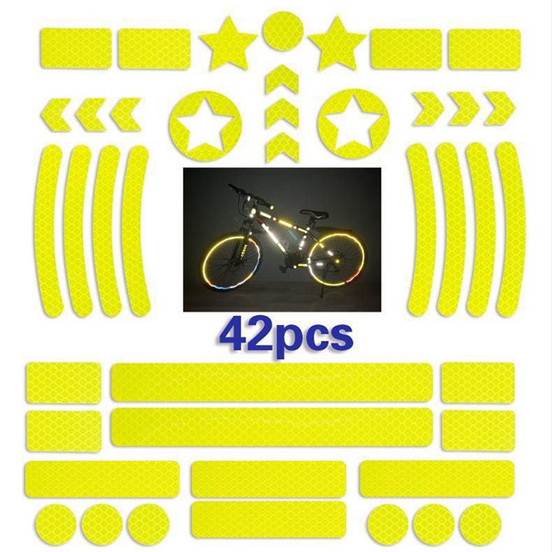 42 Pz/set Autoadesivi Adesivi  - Spoke Reflector Set recensione e prezzo