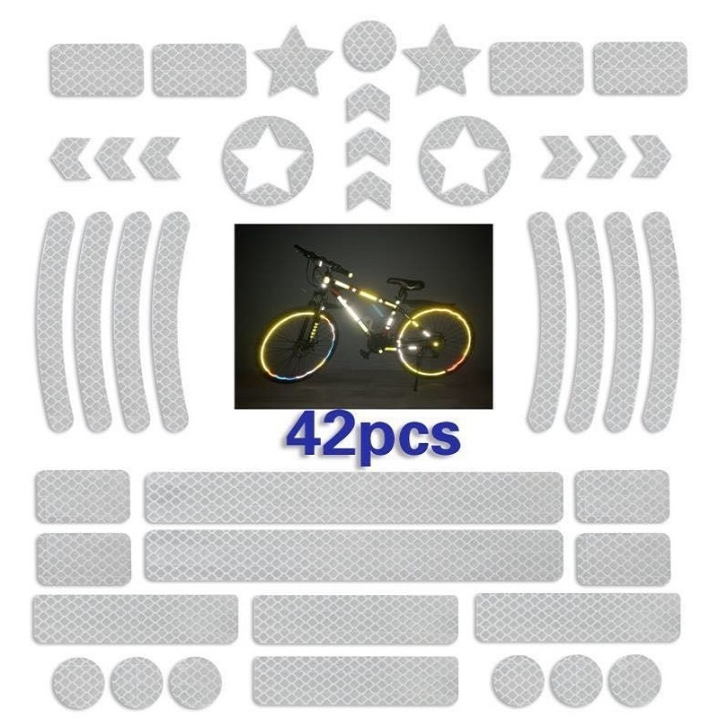 42 Pz/set Autoadesivi Adesivi  - Spoke Reflector Set recensione e prezzo