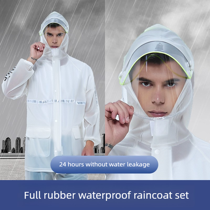 Completo Impermeabile Riflette - Cycling Rain Jacket Commute recensione e prezzo