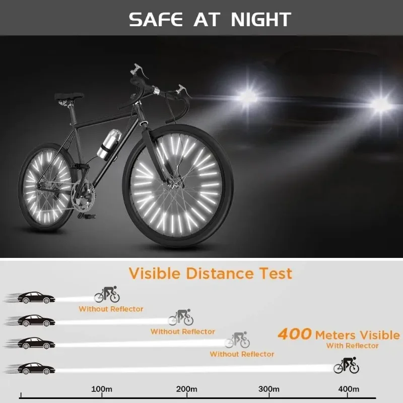 12 pz/set Tubo di Avvertimento - Spoke Reflector Set recensione e prezzo