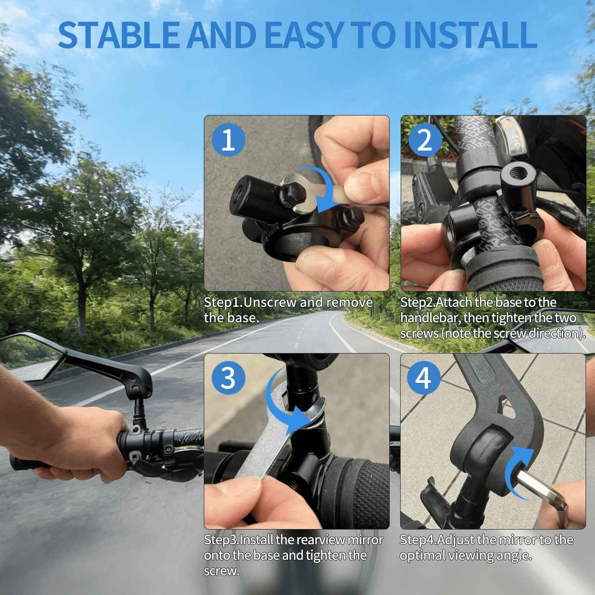 1 paio di specchietti per bici - Cycling Zones recensione e prezzo