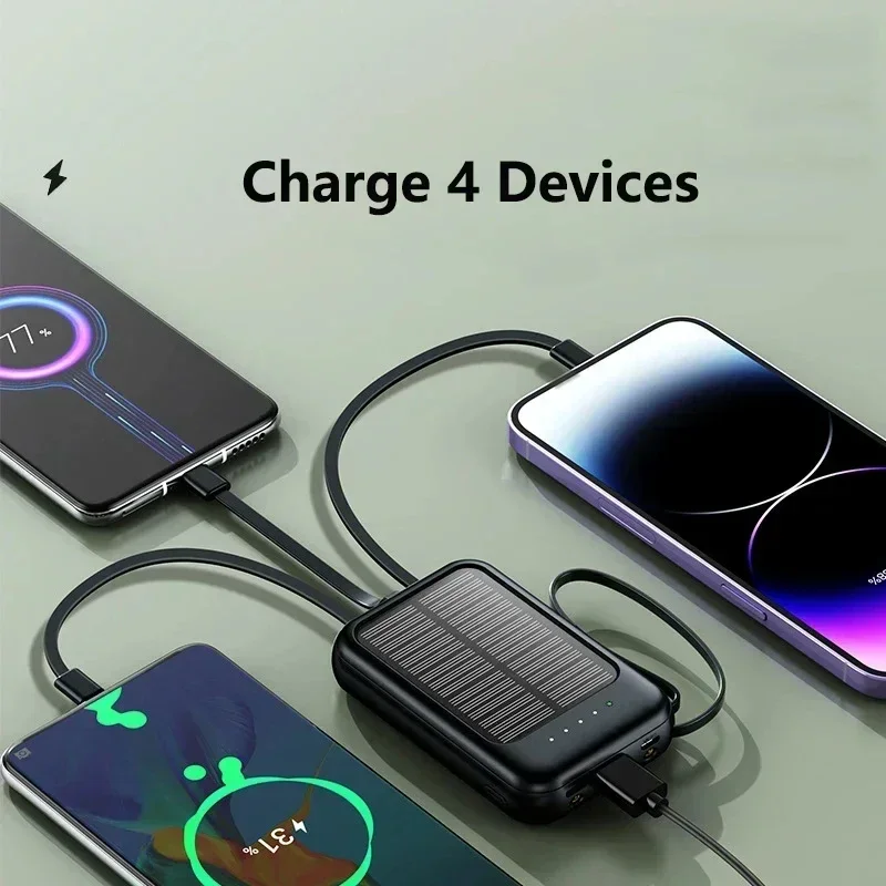 Power bank 50000mah Solar Powe - Usb Charger Dynamo recensione e prezzo