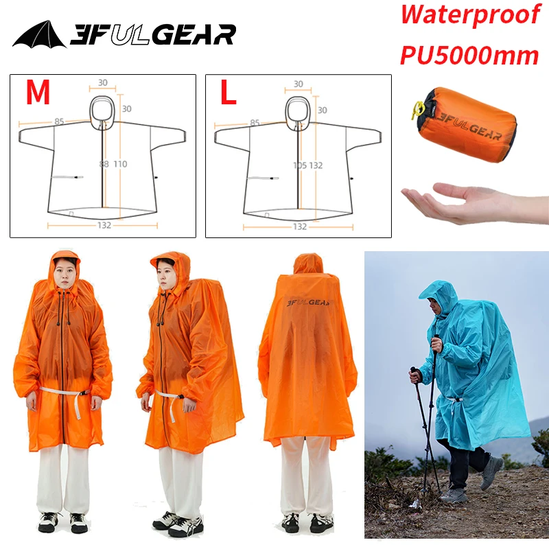 3F UL GEAR Impermeabile con ce - Cycling Rain Jacket Commute recensione e prezzo