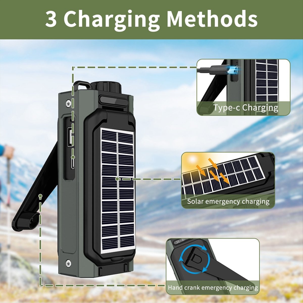 Radio Solare Portatile A26Z, R - Usb Charger Dynamo recensione e prezzo