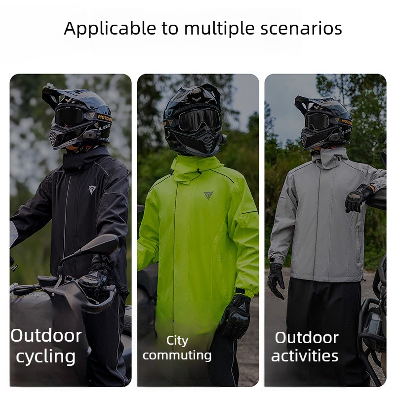 Completo Impermeabile per Moto - Cycling Rain Jacket Commute recensione e prezzo