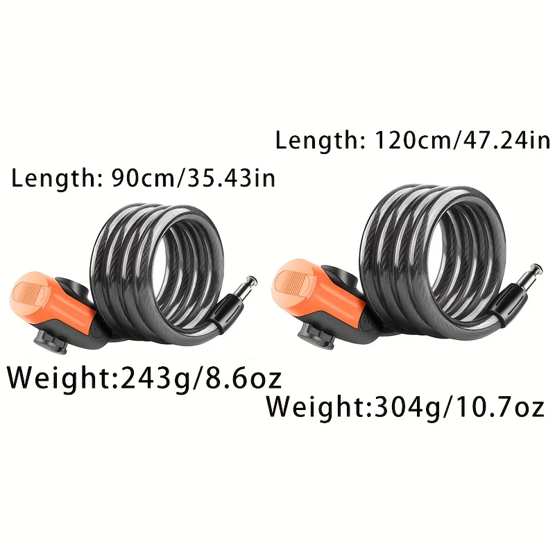 Set Antifurto per Bicicletta c - Cable Lock Flexible recensione e prezzo