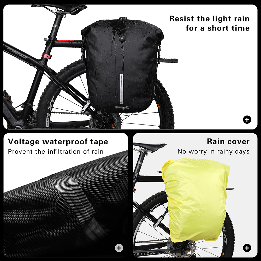 Rhinowalk zaino per bici imper - Panniers Waterproof Rear recensione e prezzo