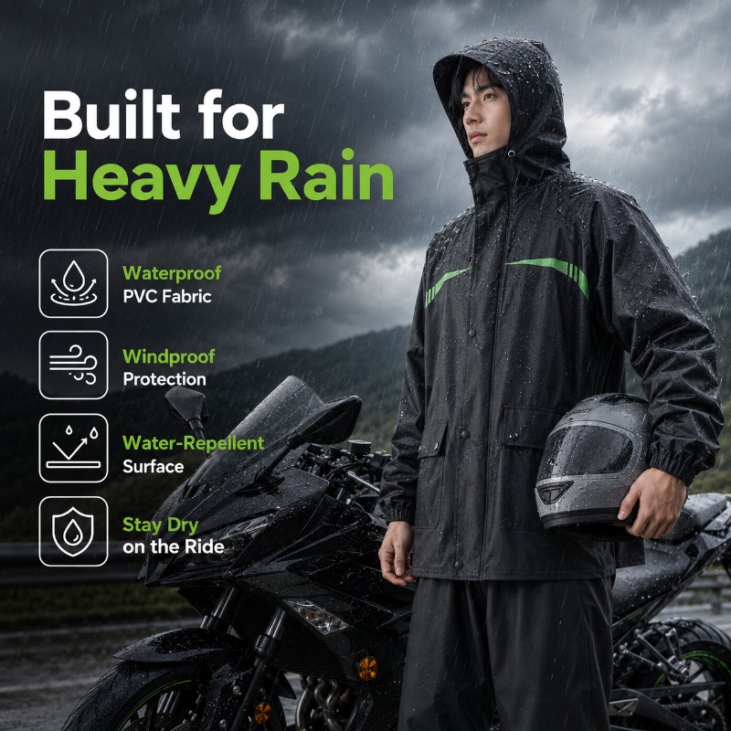 Completo Impermeabile da Cicli - Cycling Rain Jacket Commute recensione e prezzo