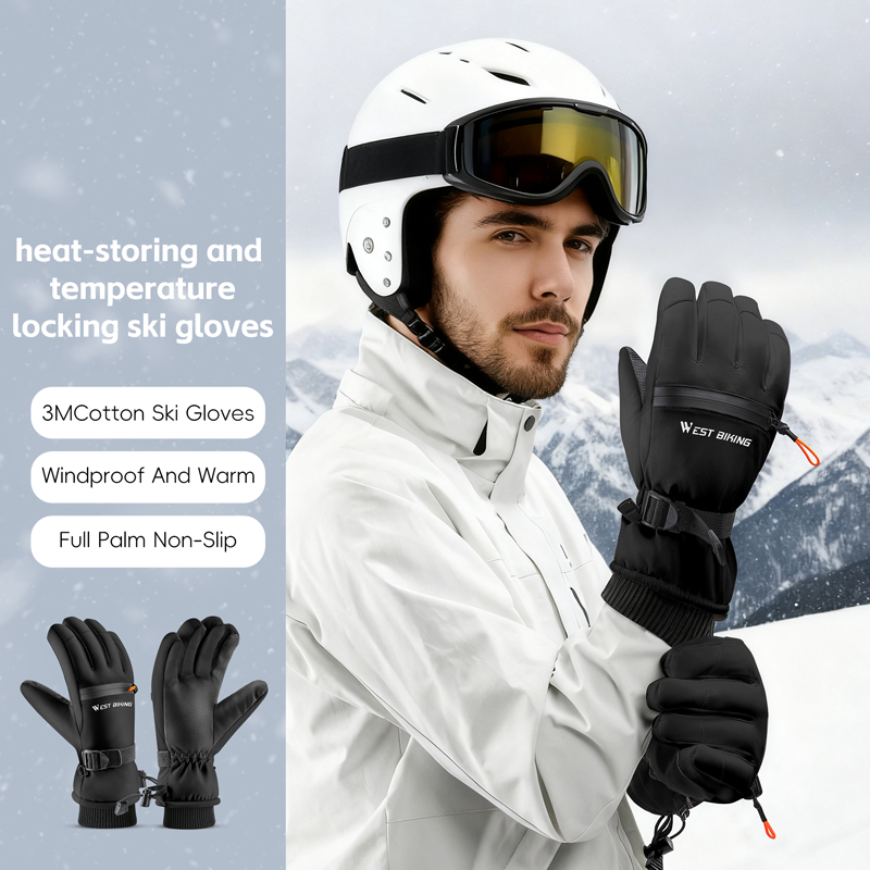 WEST BIKING Guanti da Sci in C - Winter Cycling Commute Gear recensione e prezzo