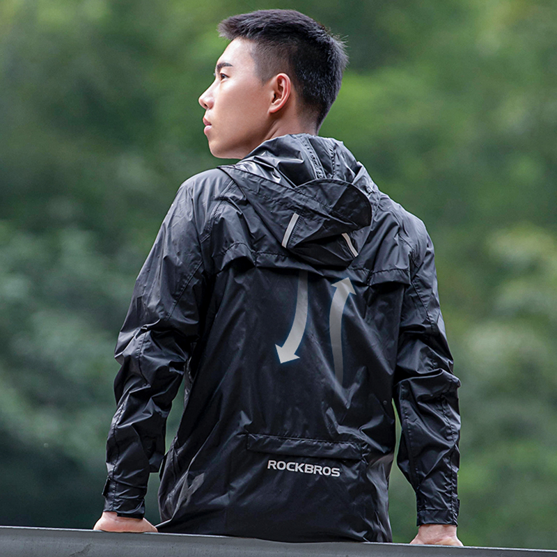 ROCKBROS impermeabile ciclismo - Cycling Rain Jacket Commute recensione e prezzo